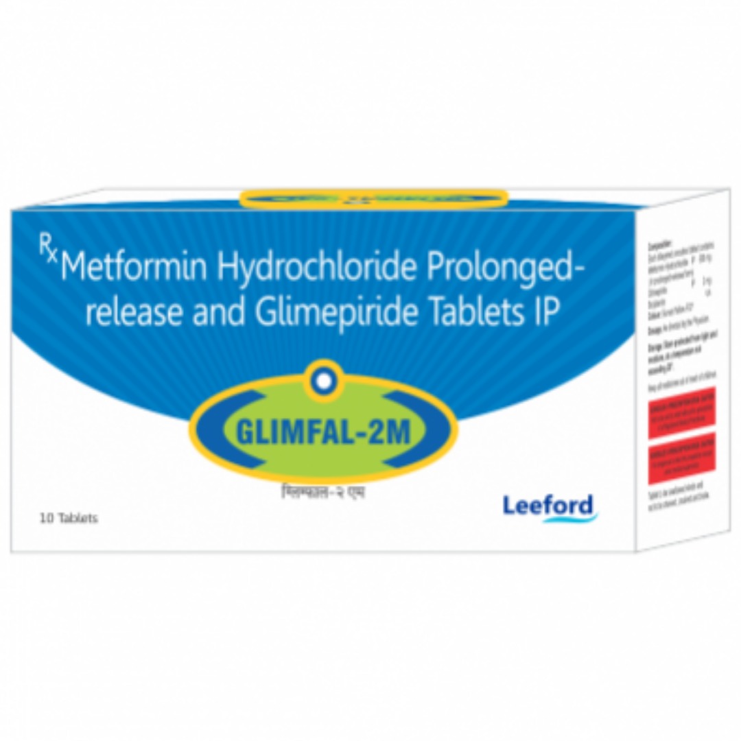 Glimfall 2mg/500mg Tablet